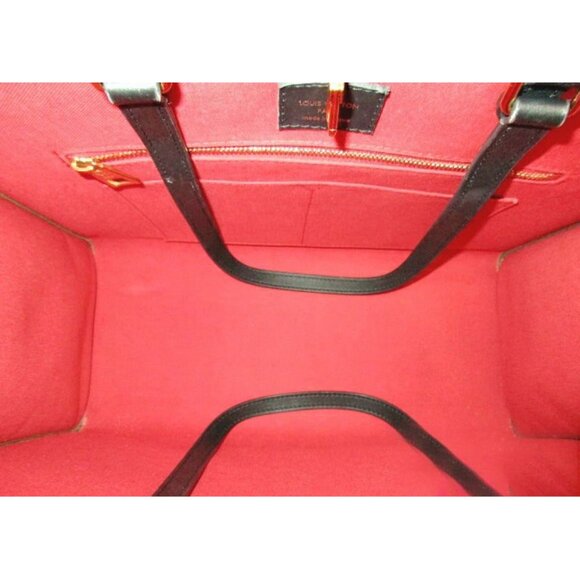 Authentic Louis Vuitton On The Go Tote Reverse Monogram Giant MM Brown Tan LV - Picture 14 of 15